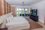 2nd master suite with Jacuzzi, king bed, HDTV with satellite and DVD player and ocean view